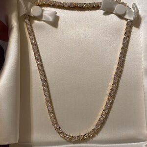 Elegant Suzanne Somers CZ Women's Necklace